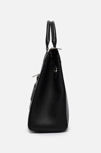 Image of Allen Solly Womens embroidered black HANDBAG