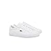 Lacoste Men's Powercourt Leather Sneakers, White, 12