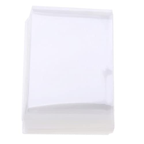 ATORSE Toy 2x100pcs/pack Card Sleeves Protector Protective Transparent Sleeves 60x90mm-Toys & Hobbies-Games-Card Games & Poker-Other Card Games & Poker-image-48