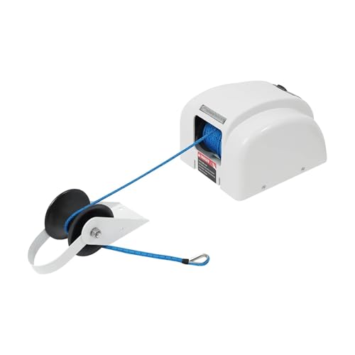Cabrestante eléctrico ancla 12V con control remoto 45 lb