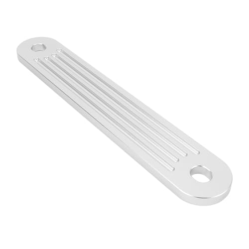 [Dimensioni precise per un supporto ottimale] Misura circa 12 pollici x 2 pollici con spessore di 3/8 pollici, questa piastra ha un diametro del foro di 10 pollici, che offre una regolazione per i fori dei bulloni inferiori marini. La sua ingegneria precisa garantisce un attaccamento confortevole e sicuro.