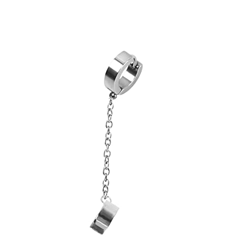 TTDGYYXW Clip de Oreja para Hombre y Mujer, Piercing Punk para Mujer y Hombre, Regalos de joyería de Fiesta Falsos, Pendientes de Gama Alta