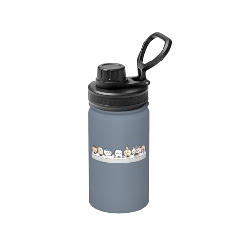 ステンレスカップ ちいかわ コーヒーカップ 大容量 保温 保冷 直飲み 真空断熱 蓋付き 水筒 マグボトル かわいい キャラクター 車載 持ち運びやすい ビール 家庭用 車用 オフィス プレゼント 350ml