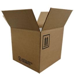 Air Sea Containers 10 Liter - 3H1 Jerrican - OVERPACK BOX (Box Only) - Designed & Tested to Ship a Single 10 Liter Jerrican - Pack of 10