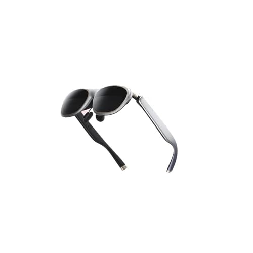 Rokid Max 2 AR�X�}�[�g�O���XVR 3D�Q�[������AR�O���X�f��VR AR 3D�O���X�o�[�`�������A���e�B1080P�}�C�N���ɑΉ�(Max 2 silver)