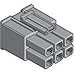 Molex / Waldom 171692-0104 Connector Discrete Wire Housing