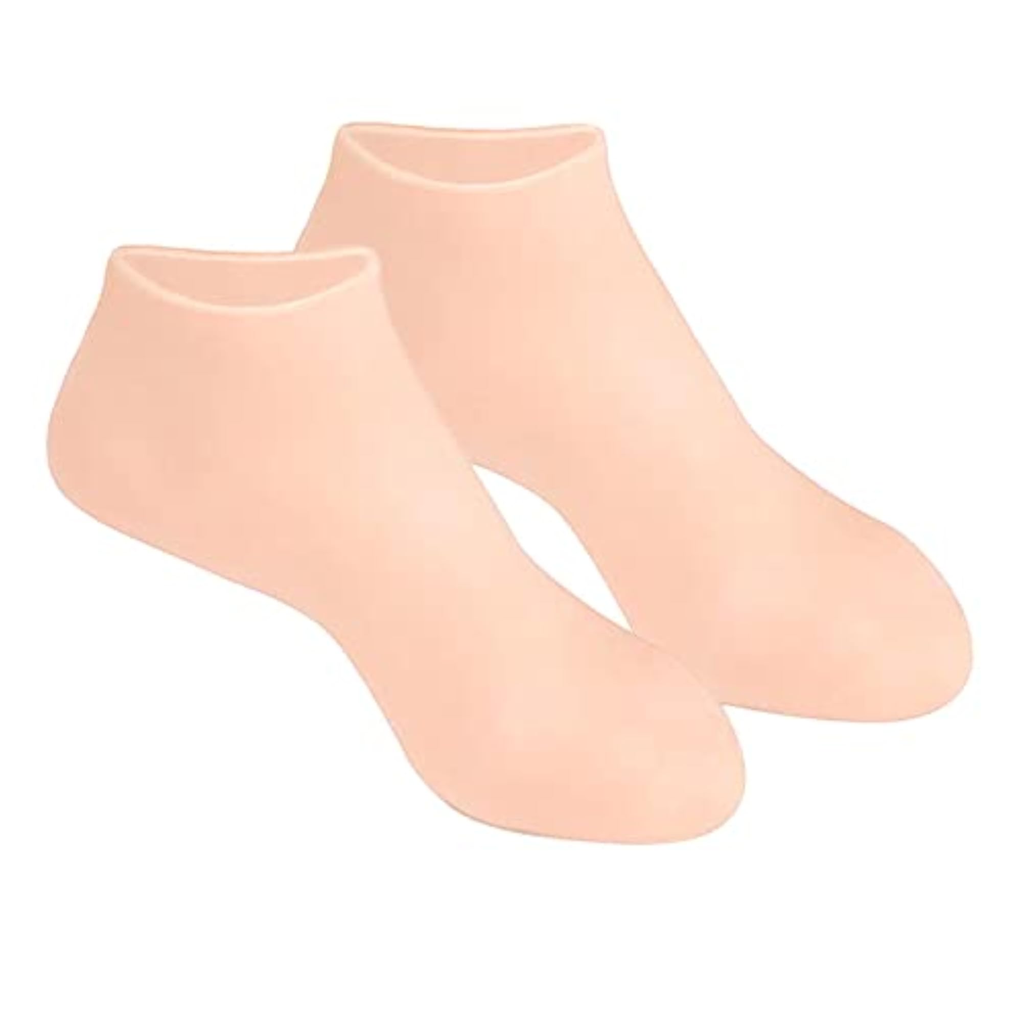 Silicone Moisturizing Socks Pedicure Socks Foot Care SPA Skin Color