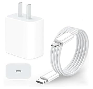 Image of Original Fast Charger 20W Charger (Including Cable Type - c) for 14 /13 /12 /11 /X All Models | 20 Watt Type-C Fast Charger for 4 /14 Pro (for IPHON US PIN) (DEC105)