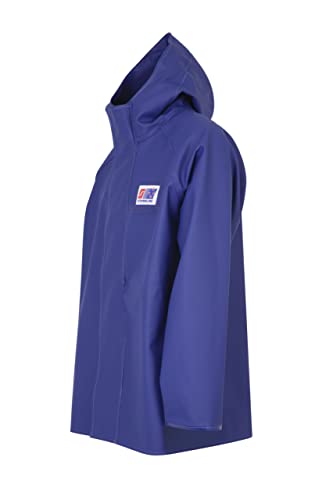 Stormline Stormtex 248 Commercial Rain Jacket – 500gsm PVC, Raglan Sleeves, Pro-Grade – Blue/Yellow/White/Green/Orange3