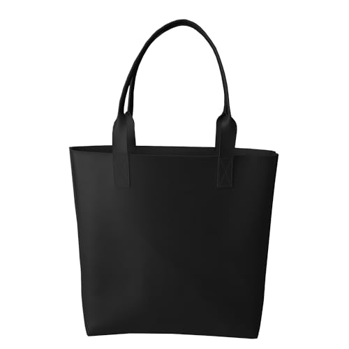 Bolsa Feminina de Ombro Tipo Sacola Preta