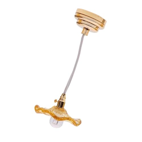 1/12 スケールドールハウスシャンデリアミニチュア家具ふり遊び子供のためのドールハウス家具モデルドールハウス用ミニチュア家の装飾