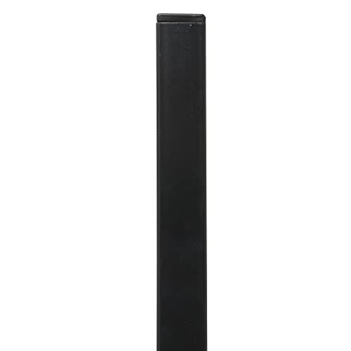 Amig - Square Furniture Leg, Black/White, 25 x 25 x 200 mm - Image 2
