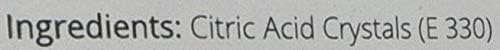 Citric Acid 250g - 100% Pure Food Grade Fine Crystals