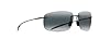 MAUI JIM lunettes, modèle Breakwall, couleur noir, verre 63 mm, branches 127 mm