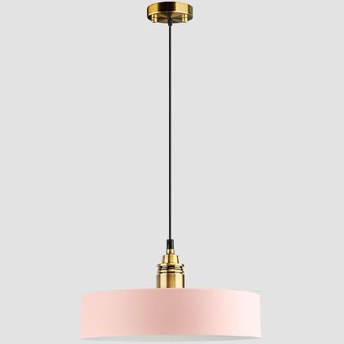 Lustre moderne suspendu rond E27 éclairage table cuisine luminaire fin