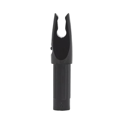 Encoche Bohning H.E. H-Nock 6 mm pour tube de flèche .231 tir à l'arc noir x12