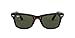 Produktbild Ray-Ban Herren Original Wayfarer Sonnenbrille, Braun (Gestell: Braun (Havana) Glas: Grün 902), Medium (Herstellergröße: 54) EU