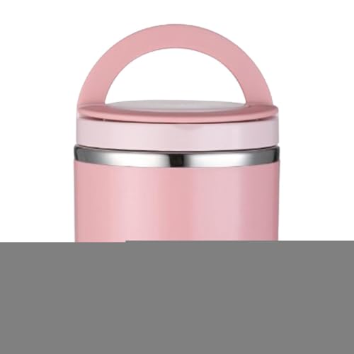 Genérico Insulated Lunch Box - Stainless Steel 630ml Portable Food Container | Leak Proof Soup Snack Jar For Hot Meals School Office Travel Camping Picnic Backpacking