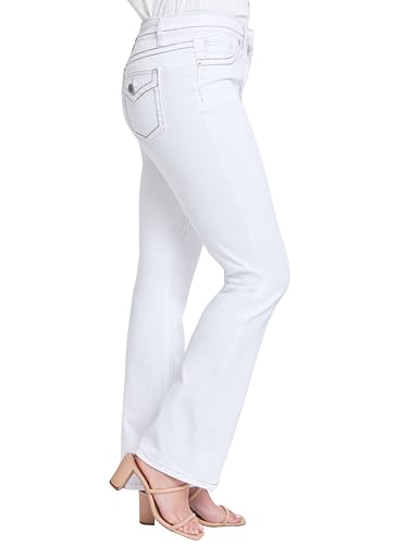 Royalty For Me Womens Women's High Rise Bootcut Faux Flap Pocket Jean2