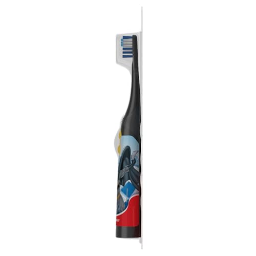 Colgate Kids Battery Powered Toothbrush, Batman - Extra Soft Bristles,1 Count