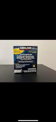 Kirkland Signature 5% Extra Strength Hair Regrowth for Men, 1-Year Supply, 12Count