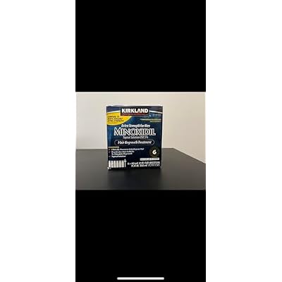 Kirkland Signature 5% Extra Strength Hair Regrowth For Men, 1-Year Supply, 12Count