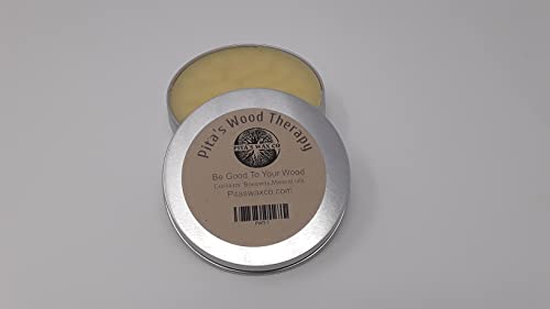 Acondicionador para madera PITA'S WAX CO, 100 % natural y apto para alimentos, para tablas de cortar, bloques de carnicero y cucharas de madera miniatura 2