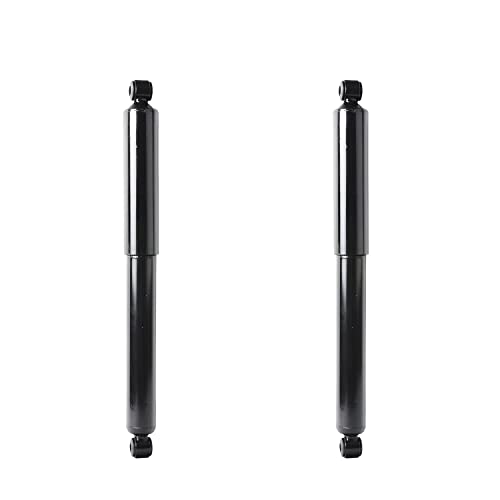 Image of Detroit Axle - Rear 2pc Shock Absorbers for Nissan Frontier Xterra Isuzu Pickup Trooper Jeep Comanche Toyota Land Cruiser, 2 Shock Absorbers Assembly Replacement