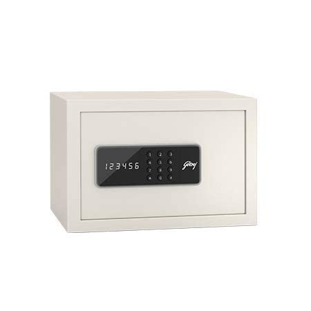 "Safe and Secure: Get Peace of Mind with Godrej's 8L Digital Home Safe Locker - Available Now in Ivory!"
