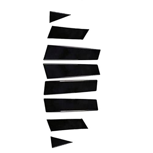 SFUOE 8pcs. i Montanti della Colonna Lucidati Nera...