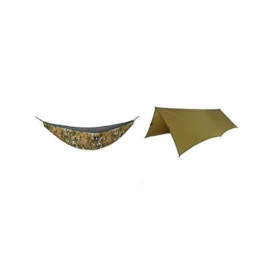 OneTigris Hideout Hammock Underquilt + Bulwark All Season Camping Tarp