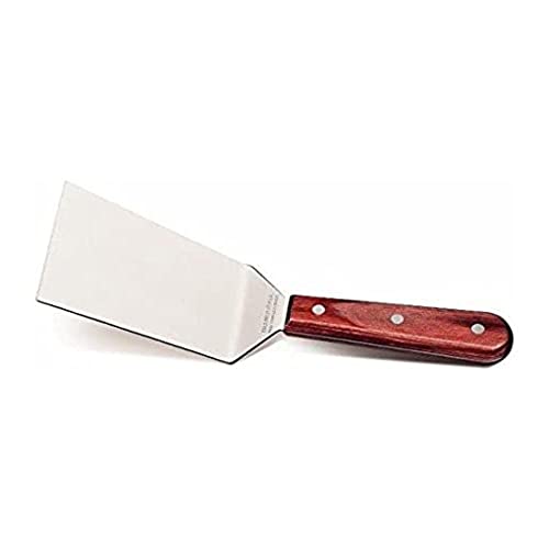 "Espátula para Fritura Tramontina Polywood 5"" Aço Inox Vermelho"