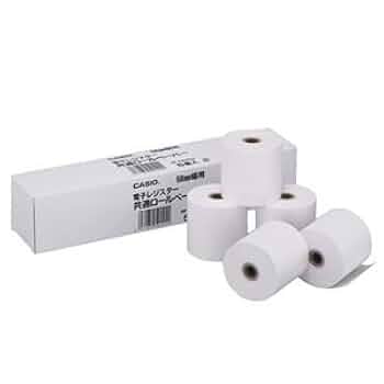 Amazon.co.jp: (まとめ) カシオ CASIO 電子レジスター用 ロール