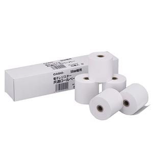 Amazon.co.jp: (まとめ) カシオ CASIO 電子レジスター用 ロール