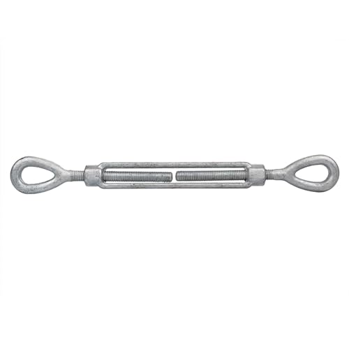 US Cargo Control Tensor Galvanizado Ojal x Ojal 7/8 pulg x 12 pulg, Capacidad 7,200 libras