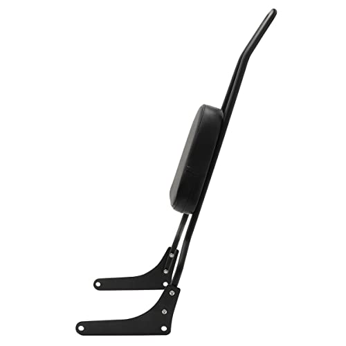 Promise Faster Backrest Sissy Bar With Comfortable Pad Compatible With Harley Softail Slim Flsl Deluxe Flhc Flhcs Flde Street Bob Fxbb 2018-2021 (Chrome) #TOP3