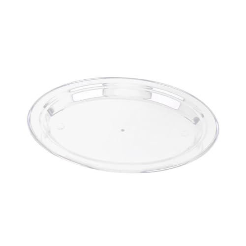 BinZyronic 50個 9cm 醤油漬け用プラスチックトレイ ? 食品グレード素材で使い捨て可能、料理提供やパーティーに便利