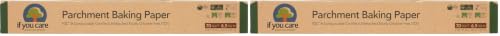 Image of If You Care Parchment Baking Paper, Roll, 70 Sq Ft, Unbleached | Chlorine Free | Greaseproof | Silicone Coated | Pack of 2