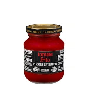 Tomate frito receta artesana Hacendado con aceite de oliva Tarro 300 g Pack 2