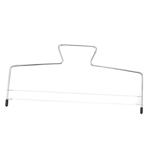 Unomor Adjustable Cake Divider 32x16cm Wire Cake Slicer Stainless Steel Dishwasher Safe for Baking