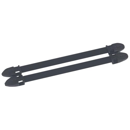 Legrand 038460 Duplix porte-repères noir 14 caractères pour marquage de câble durable