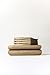 Queen Sheets Set 6 Piece - Bed Sheets Queen Size - Soft Hotel Luxury Bedding - Cooling, Comfy & Breathable - 1 Flat & 1 Fitted & 4 Pillowcases with Deep Pockets - Wrinkle Resistant & Fade Free - Beige