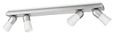 Modell : EcoMoods PHILIPS Ecomoods Energiespar- Aufbauspot mit 12W, inklusive Leuchtmittel, 4-flammig 580144816