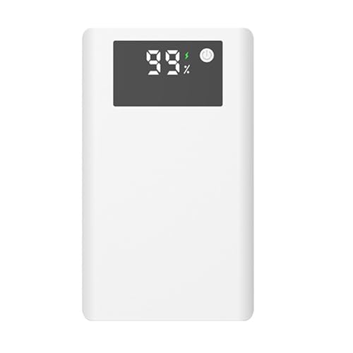 Cargador rápido de 6 ranuras 18650 Powerbanks de alta capacidad, no soldadura, dos puertos USB, indicadores digitales de batería de alta capacidad, kit de fuente de alimentación móvil