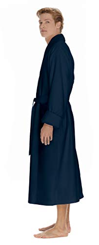 Image of Men's Luxury Hotel Robe by Boca Terry, Microfiber Spa & Resort Bath Robe