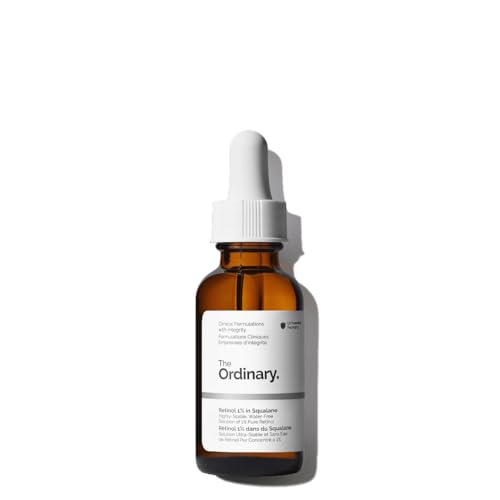 The Ordinary Retinol 1% in Squalane, Hochwirksames Retinol-Serum zur Anti-Aging-Pflege und Hautglättung, 30ml
