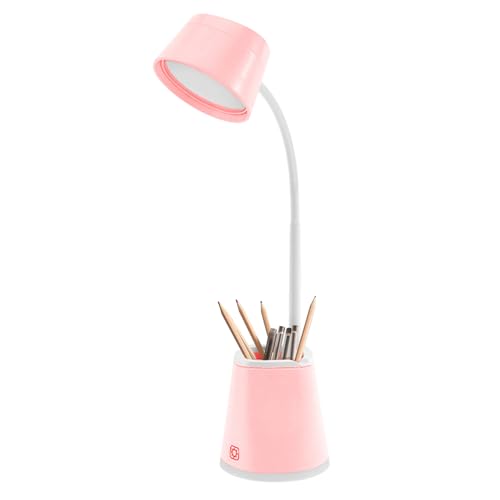 Lámpara de escritorio LED genérica, ajustable a 4 niveles con flexibilidad y control táctil, lámpara de escritorio para estudio – Iluminación para el hogar, dormitorio, trabajo, ordenador, ocio