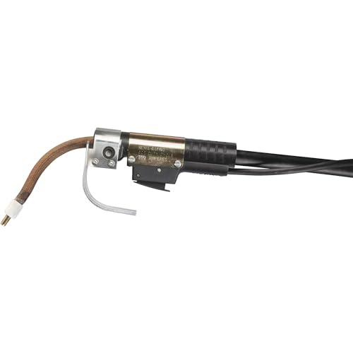Lincoln Electric 350 Amp Air Cooled MIG Gun for 0.062 - 332 Wire with 15' Leads (62° Tube) for LN Series Wire Feeders