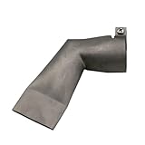 60 degree 40mm flat welding nozzle for 1600W Plastic welding gun Hot Air blower heat torch welder tuyere accessories