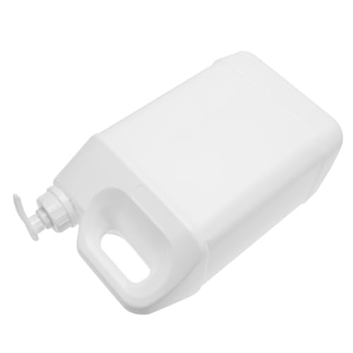 CIYODO Dispensador de Jabón Líquido Reutilizable con Bomba para Gel de Ducha y Detergente de Ropa Botella de Subenvase para Baño y Lavandería Contenedor Compacto y Seguro